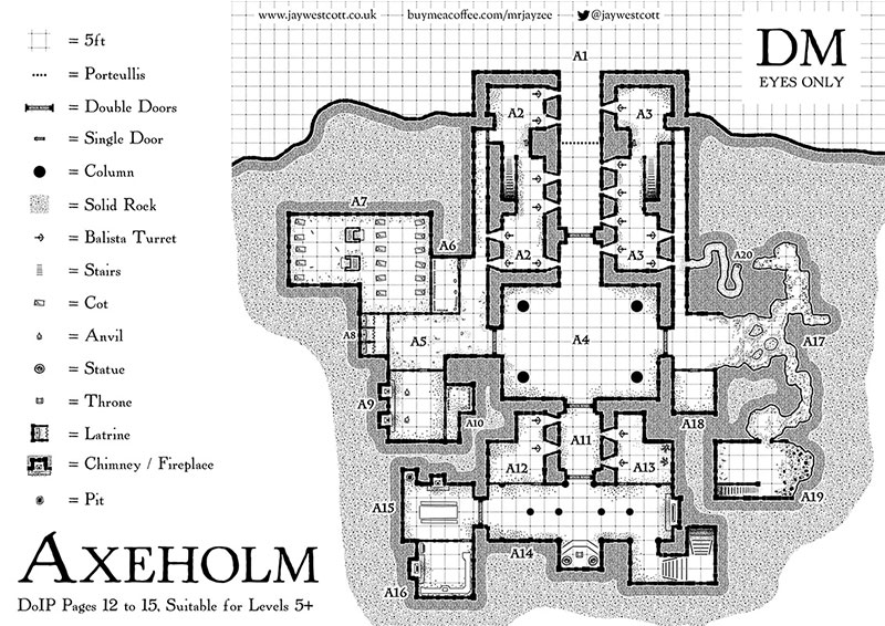 Axeholm Lower Floor
