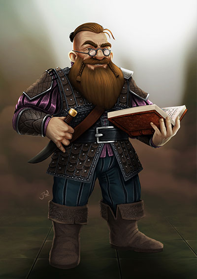 Grundi, the Dwarf Poet